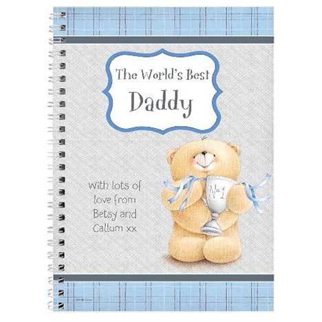 Personalised Forever Friends No1 Trophy A5 Notebook £7.99